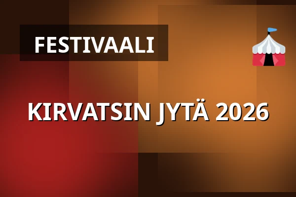 KIRVATSIN JYTÄ 2026 — Kirjurinluoto, Pori