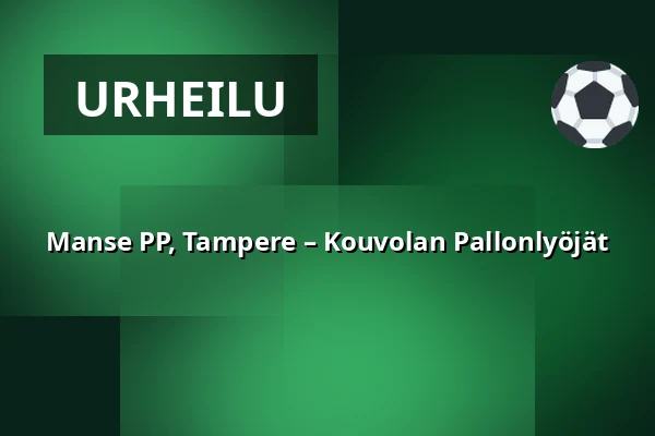Manse PP, Tampere – Kouvolan Pallonlyöjät — Kaupin pesäpallostadion, Tampere