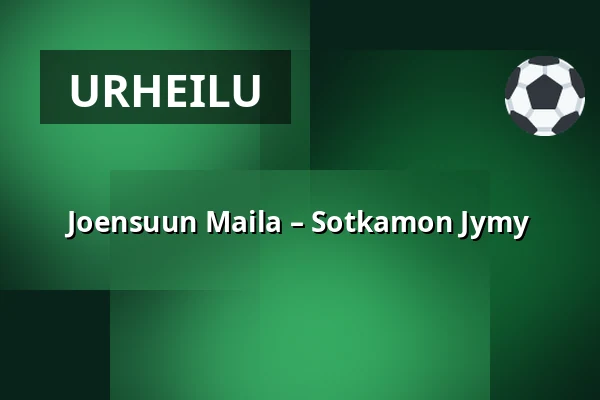 Joensuun Maila – Sotkamon Jymy — Ilosaarirock Stadion, Joensuu