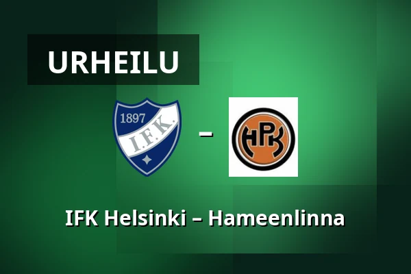 IFK Helsinki – Hameenlinna — Helsinki