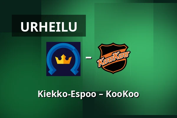 Kiekko-Espoo – KooKoo — Espoo