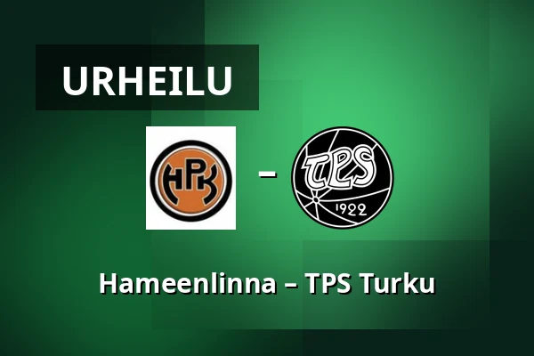 Hameenlinna – TPS Turku — Hämeenlinna