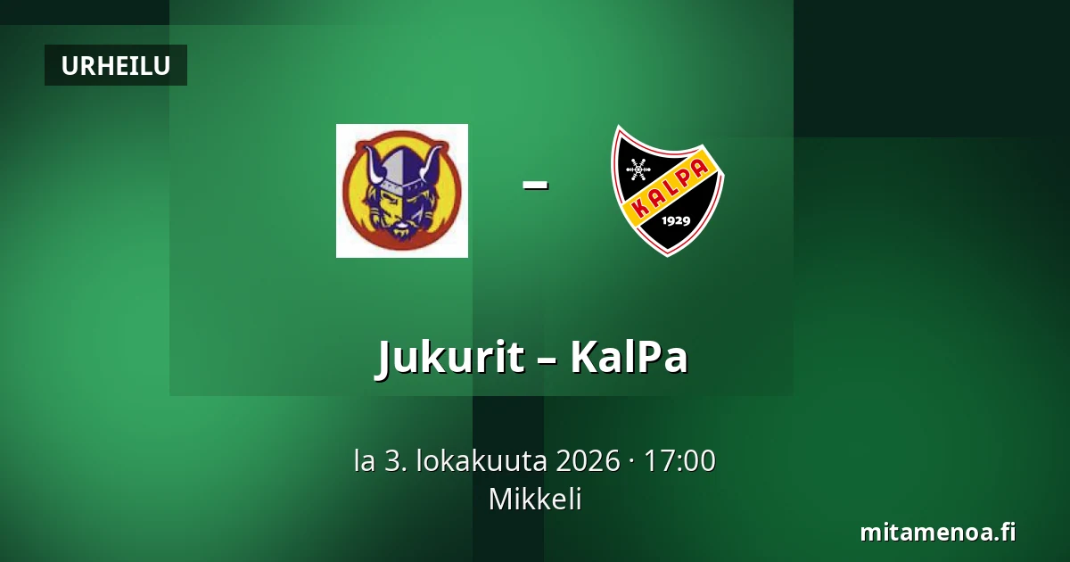 Jukurit – KalPa — Mikkeli
