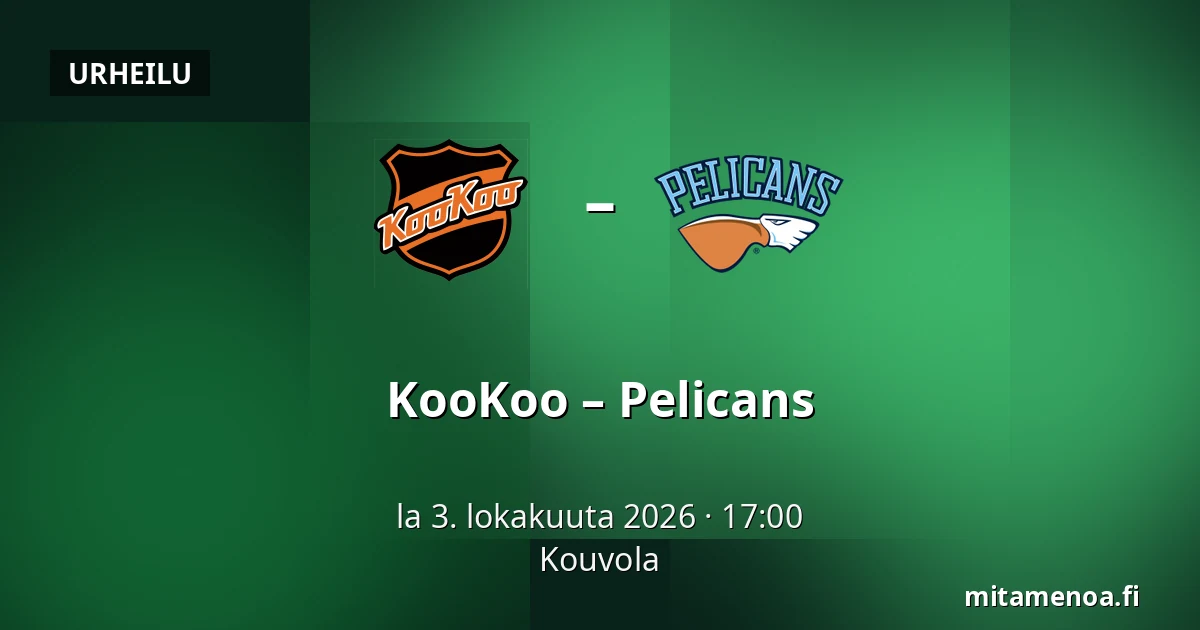 KooKoo – Pelicans — Kouvola