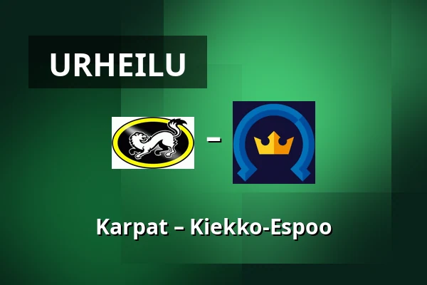 Karpat – Kiekko-Espoo — Oulu