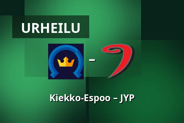 Kiekko-Espoo – JYP — Espoo