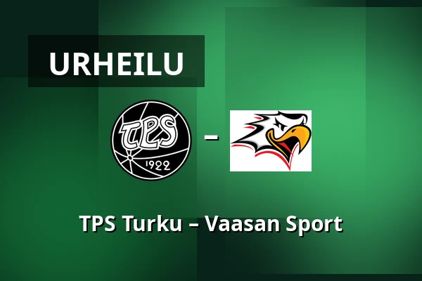 TPS Turku – Vaasan Sport — Turku