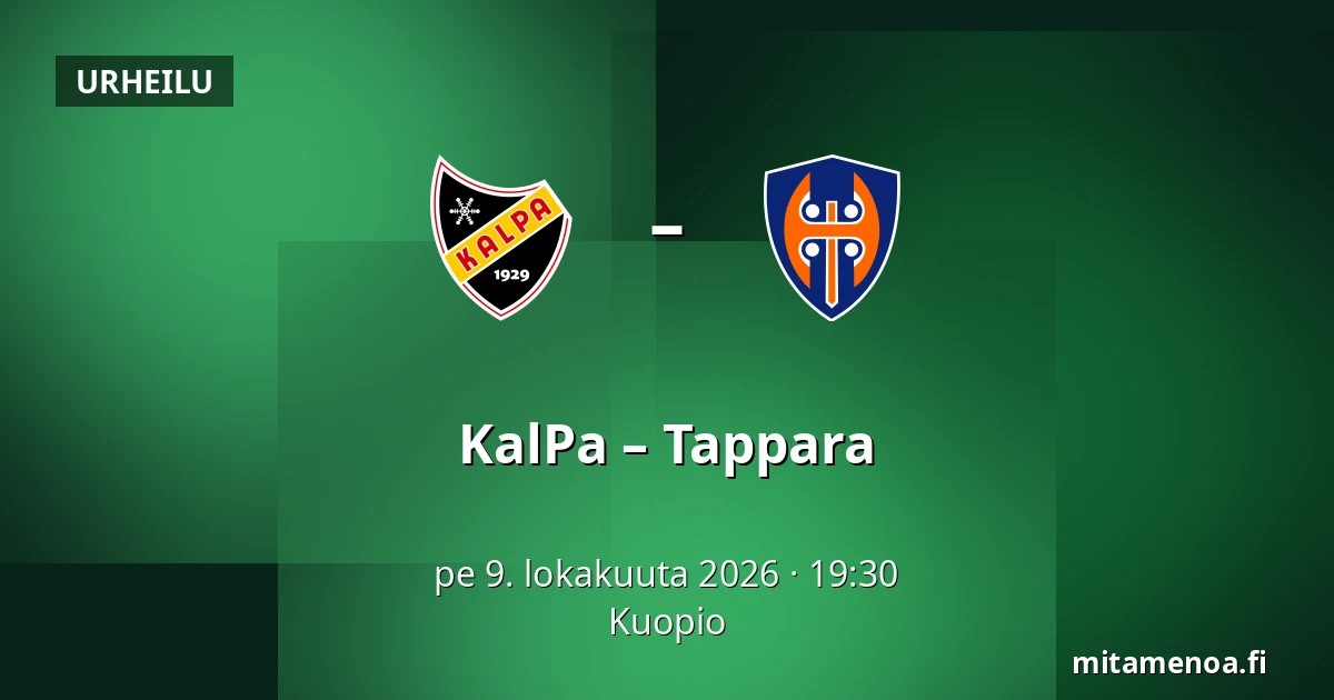 KalPa – Tappara — Kuopio
