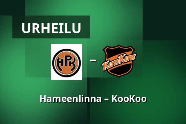 Hameenlinna – KooKoo — Hämeenlinna