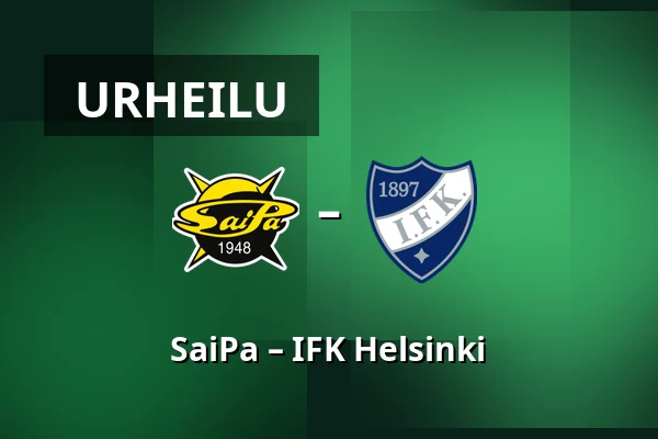 SaiPa – IFK Helsinki — Lappeenranta