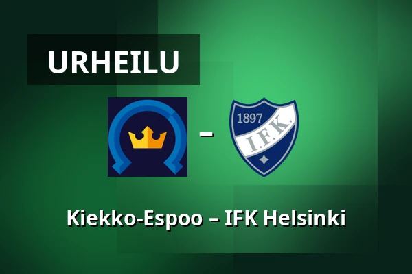 Kiekko-Espoo – IFK Helsinki — Espoo