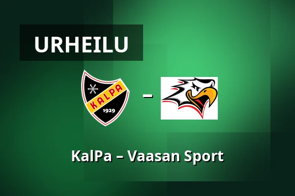 KalPa – Vaasan Sport — Kuopio