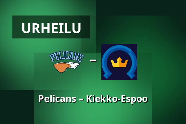 Pelicans – Kiekko-Espoo — Lahti