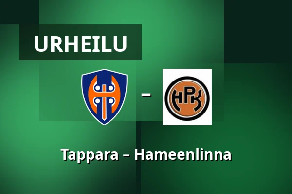 Tappara – Hameenlinna — Tampere