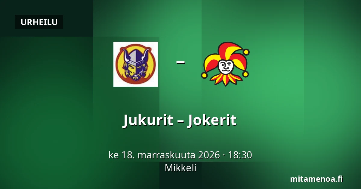 Jukurit – Jokerit — Mikkeli