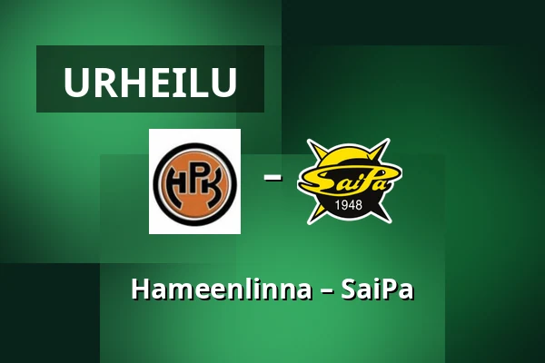 Hameenlinna – SaiPa — Hämeenlinna