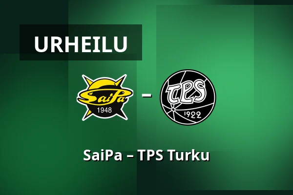 SaiPa – TPS Turku — Lappeenranta