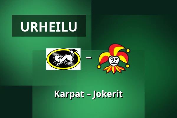 Karpat – Jokerit — Oulu