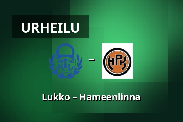Lukko – Hameenlinna — Rauma