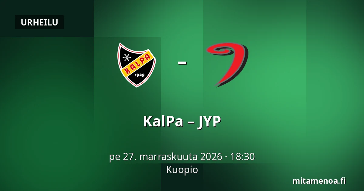 KalPa – JYP — Kuopio