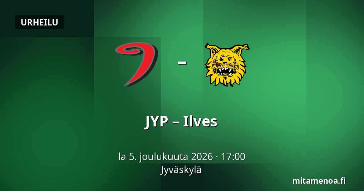 JYP – Ilves — Jyväskylä
