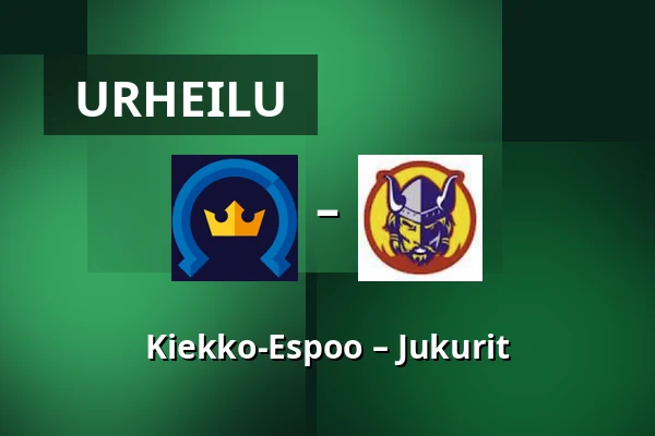 Kiekko-Espoo – Jukurit — Espoo