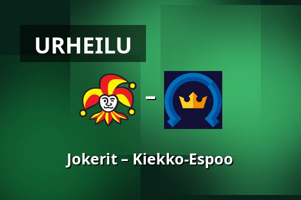 Jokerit – Kiekko-Espoo — Helsinki
