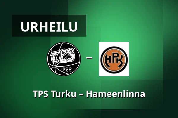 TPS Turku – Hameenlinna — Turku