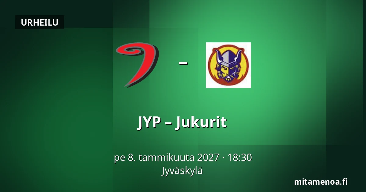JYP – Jukurit — Jyväskylä
