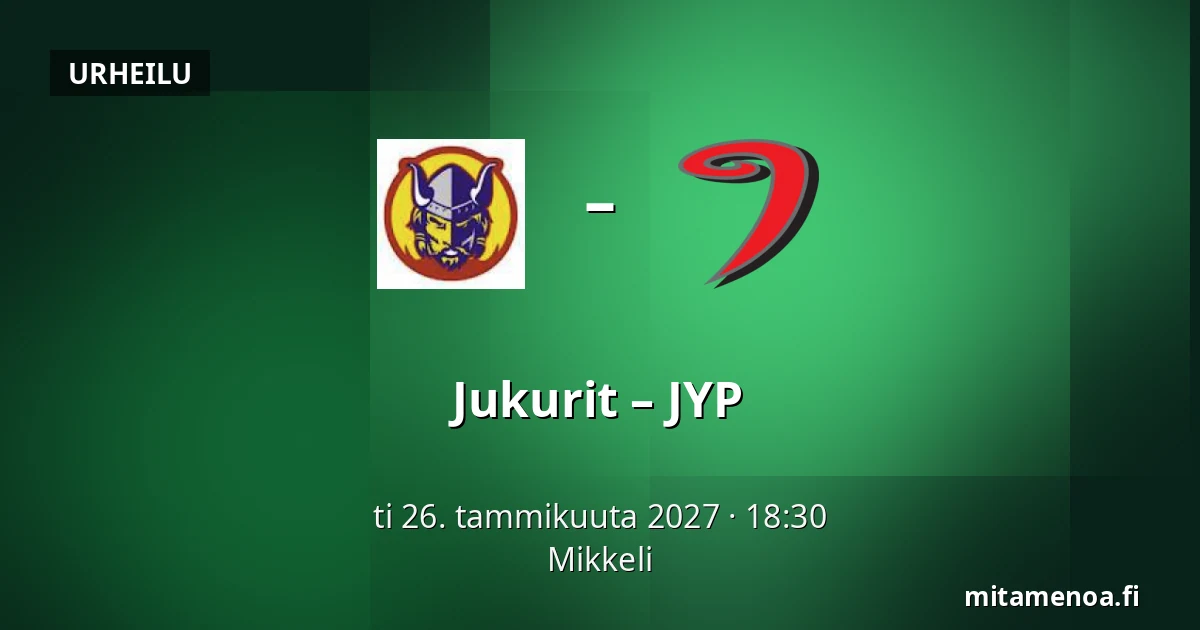 Jukurit – JYP — Mikkeli