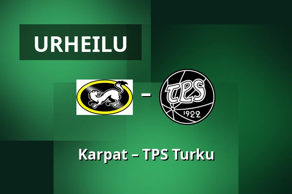 Karpat – TPS Turku — Oulu