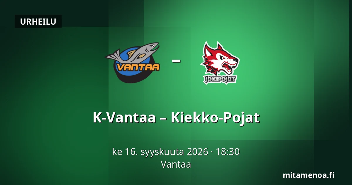 K-Vantaa – Kiekko-Pojat — Vantaa