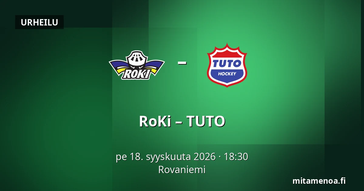 RoKi – TUTO — Rovaniemi