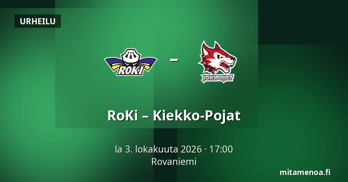RoKi – Kiekko-Pojat — Rovaniemi