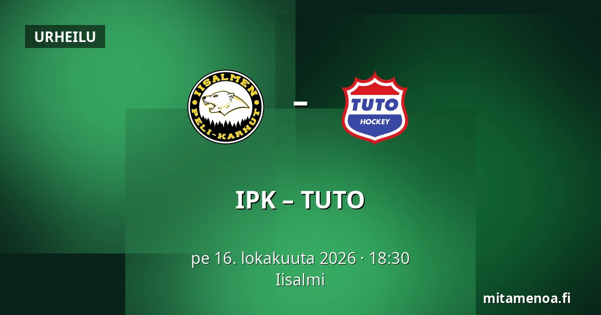 IPK – TUTO — Iisalmi