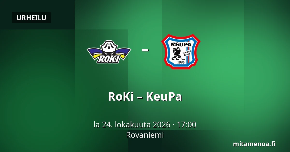 RoKi – KeuPa — Rovaniemi
