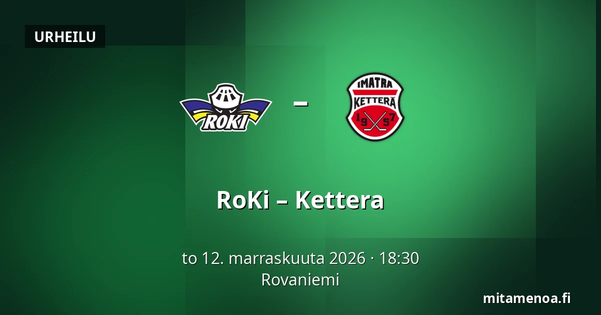 RoKi – Kettera — Rovaniemi
