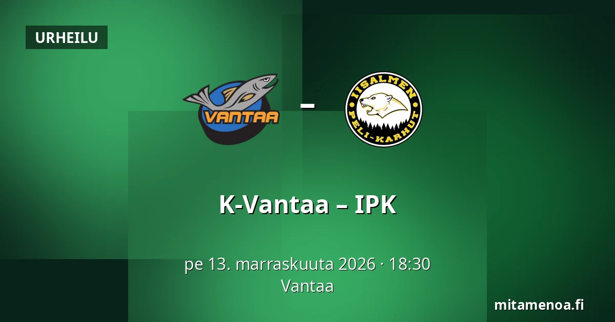 K-Vantaa – IPK — Vantaa