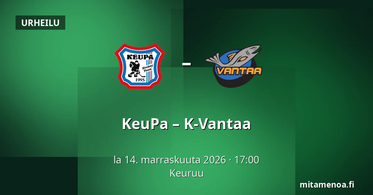 KeuPa – K-Vantaa — Keuruu