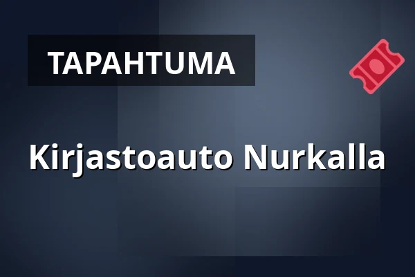 Kirjastoauto Nurkalla — Leikkipuisto Nurkka, Helsinki