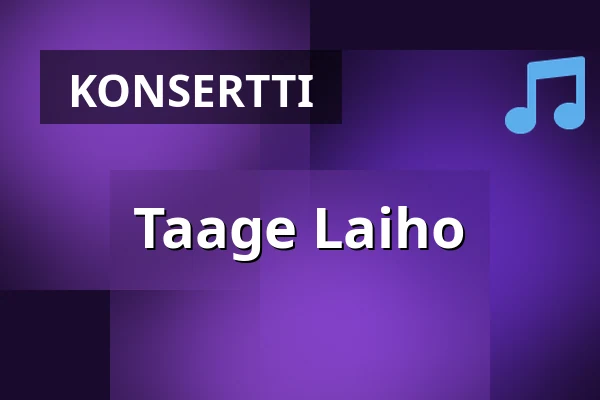 Taage Laiho — Bar Ihku Turku, Turku
