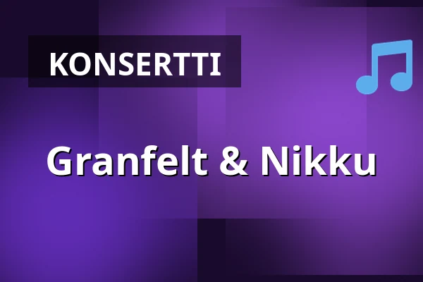 Granfelt & Nikku — Konepaja Biergarten, Helsinki
