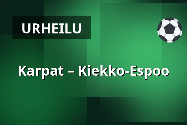 Karpat – Kiekko-Espoo — Oulu