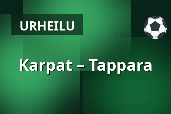 Karpat – Tappara — Oulu