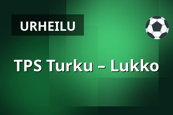 TPS Turku – Lukko — Turku