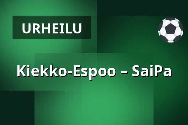 Kiekko-Espoo – SaiPa — Espoo