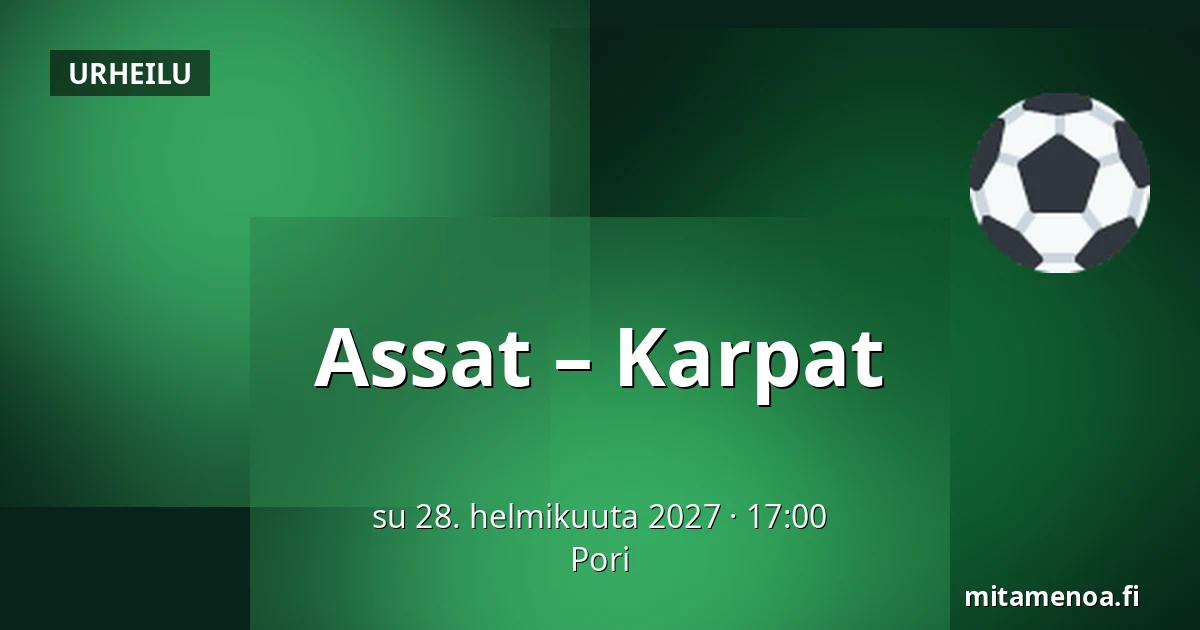 Assat – Karpat — Pori