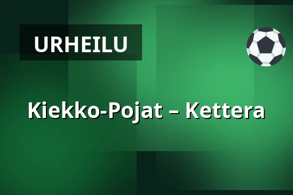 Kiekko-Pojat – Kettera — Joensuu