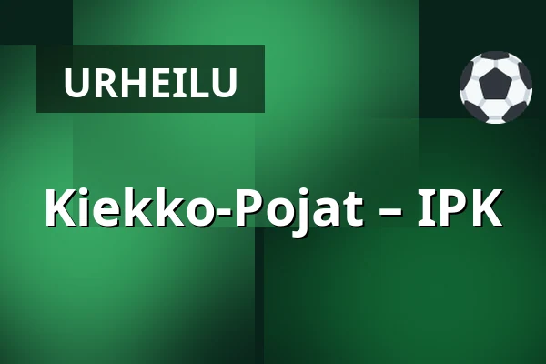 Kiekko-Pojat – IPK — Joensuu
