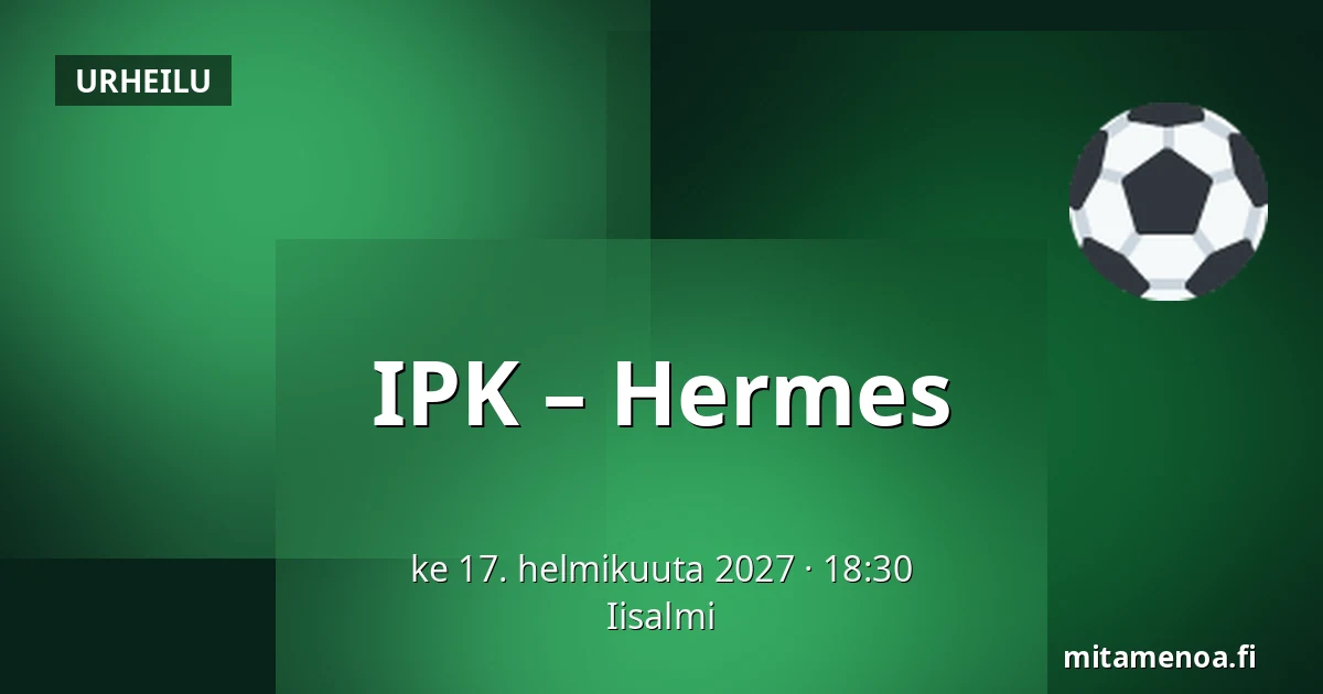 IPK – Hermes — Iisalmi
